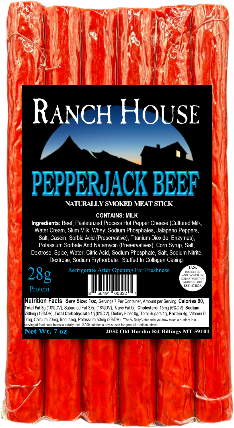 Beef Pepper Jack Snack Stick