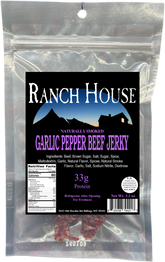 Garlic Pepper Beef Jerky