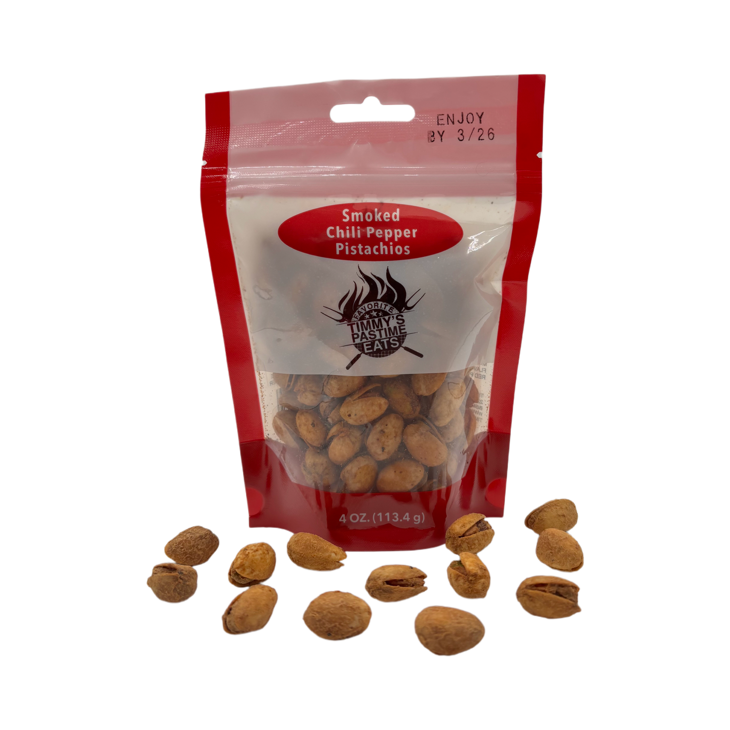 Smoked Chili Pepper Pistachios