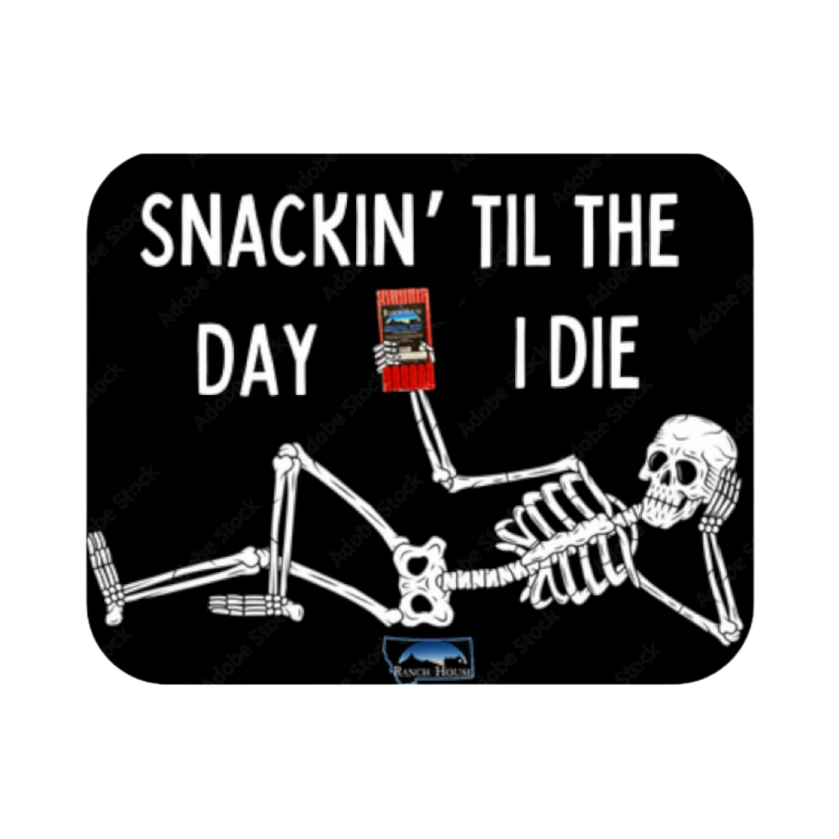 Snackin' Sticker