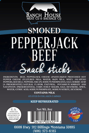 Beef Pepper Jack Snack Stick