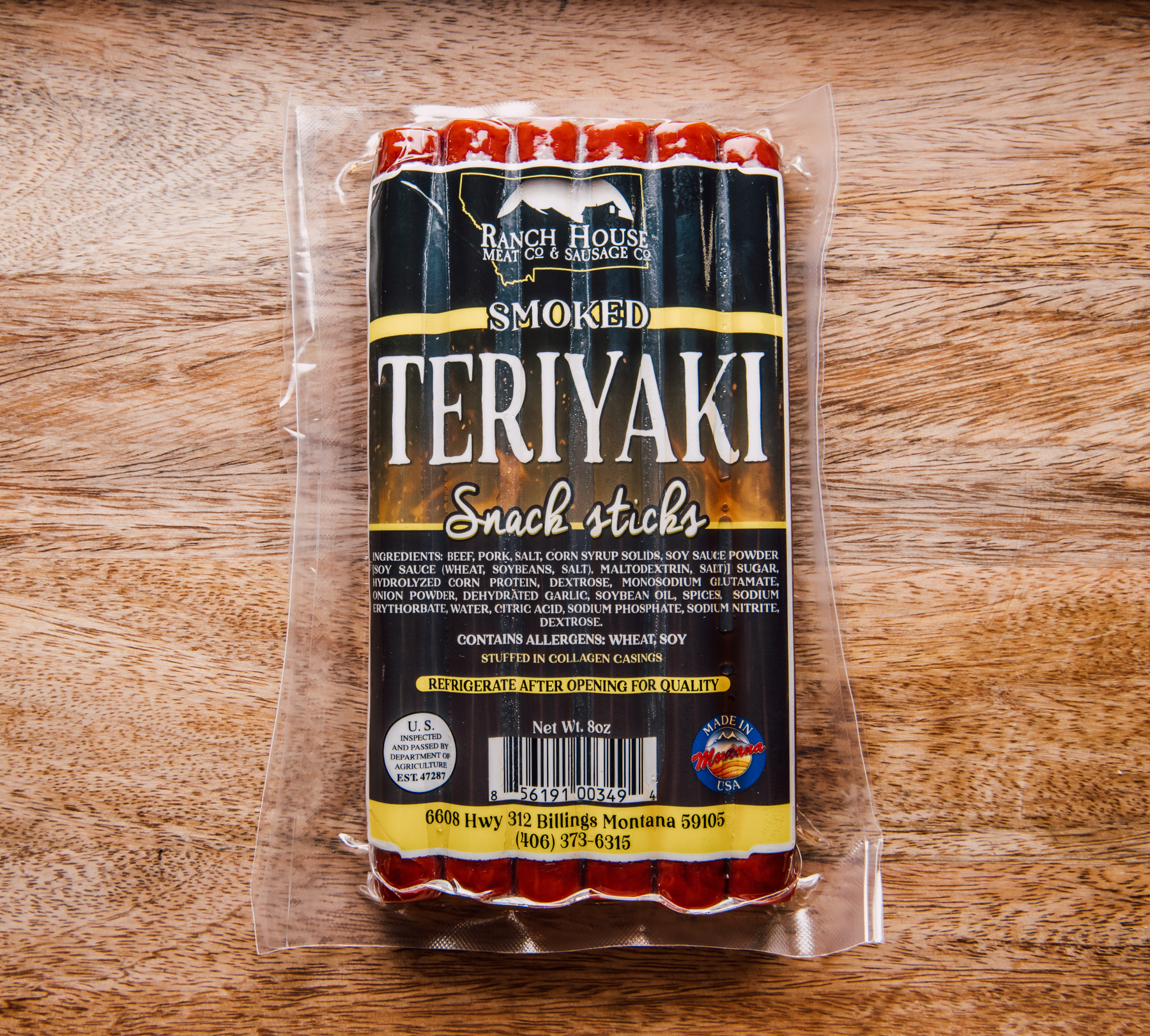 Teriyaki Snack Sticks