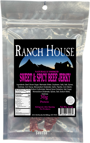 Sweet and Spicy Beef Jerky