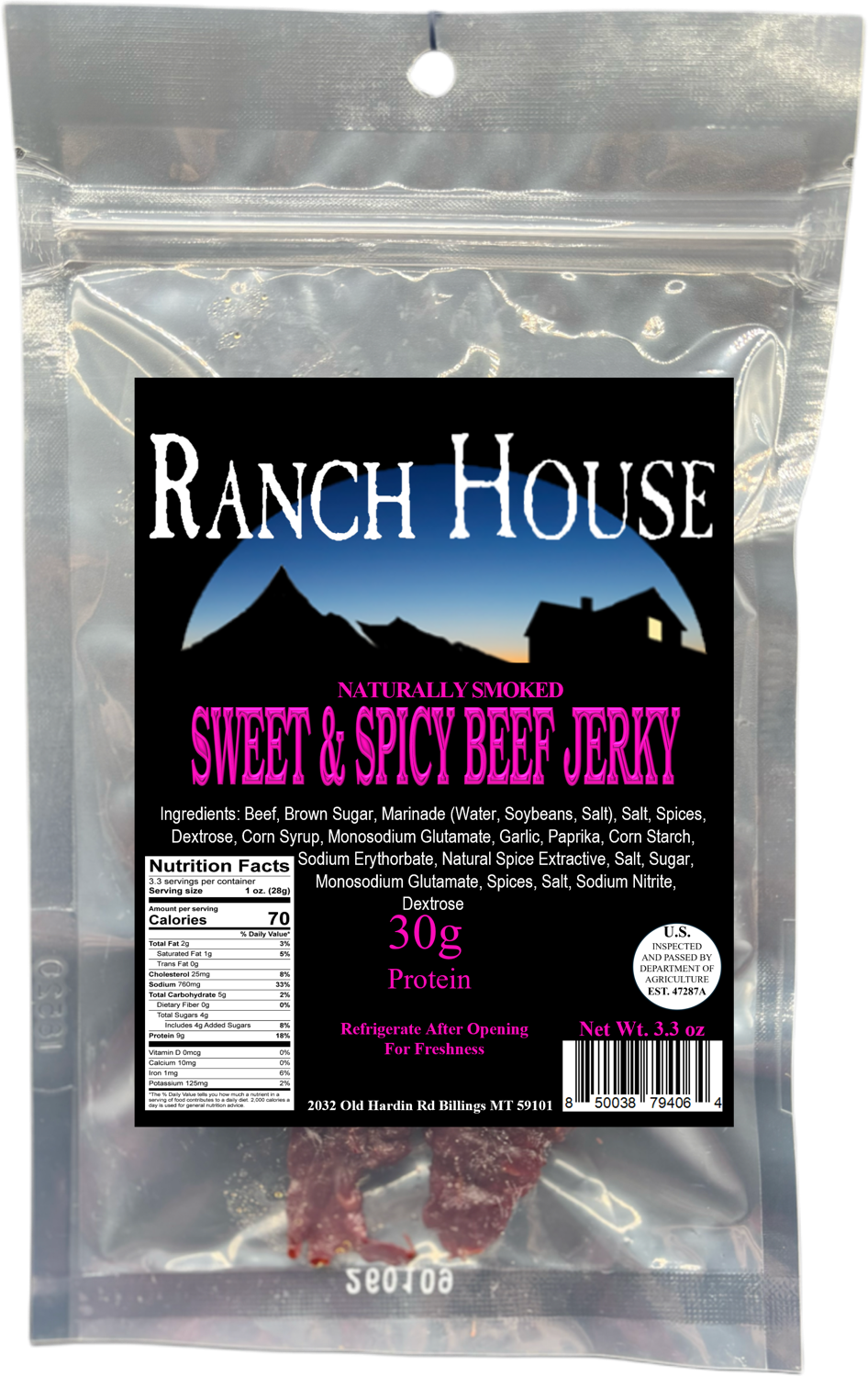 Sweet and Spicy Beef Jerky