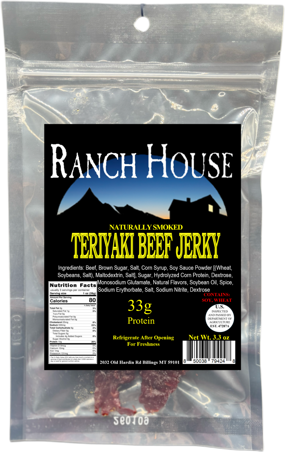 Teriyaki Beef Jerky