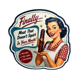 Meat That Doesn't Squirt Sticker