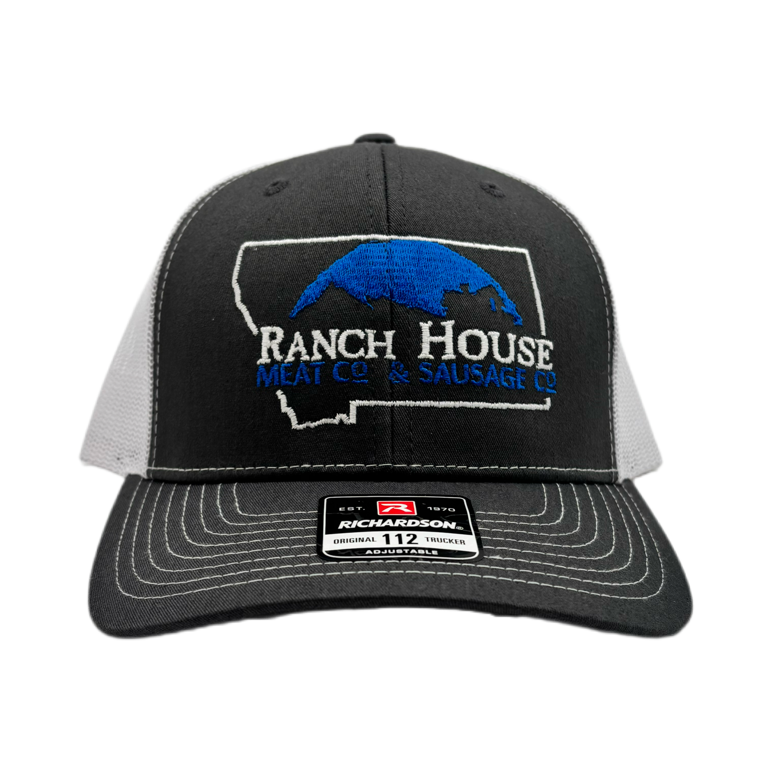Grey with White Hat