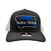 Grey with White Hat