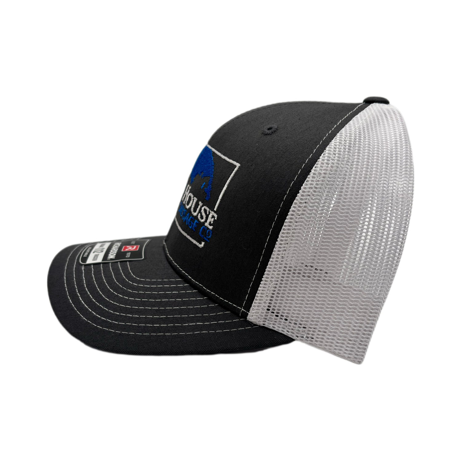 Grey with White Hat