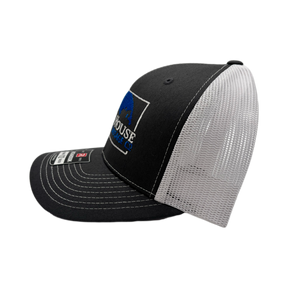 Grey with White Hat