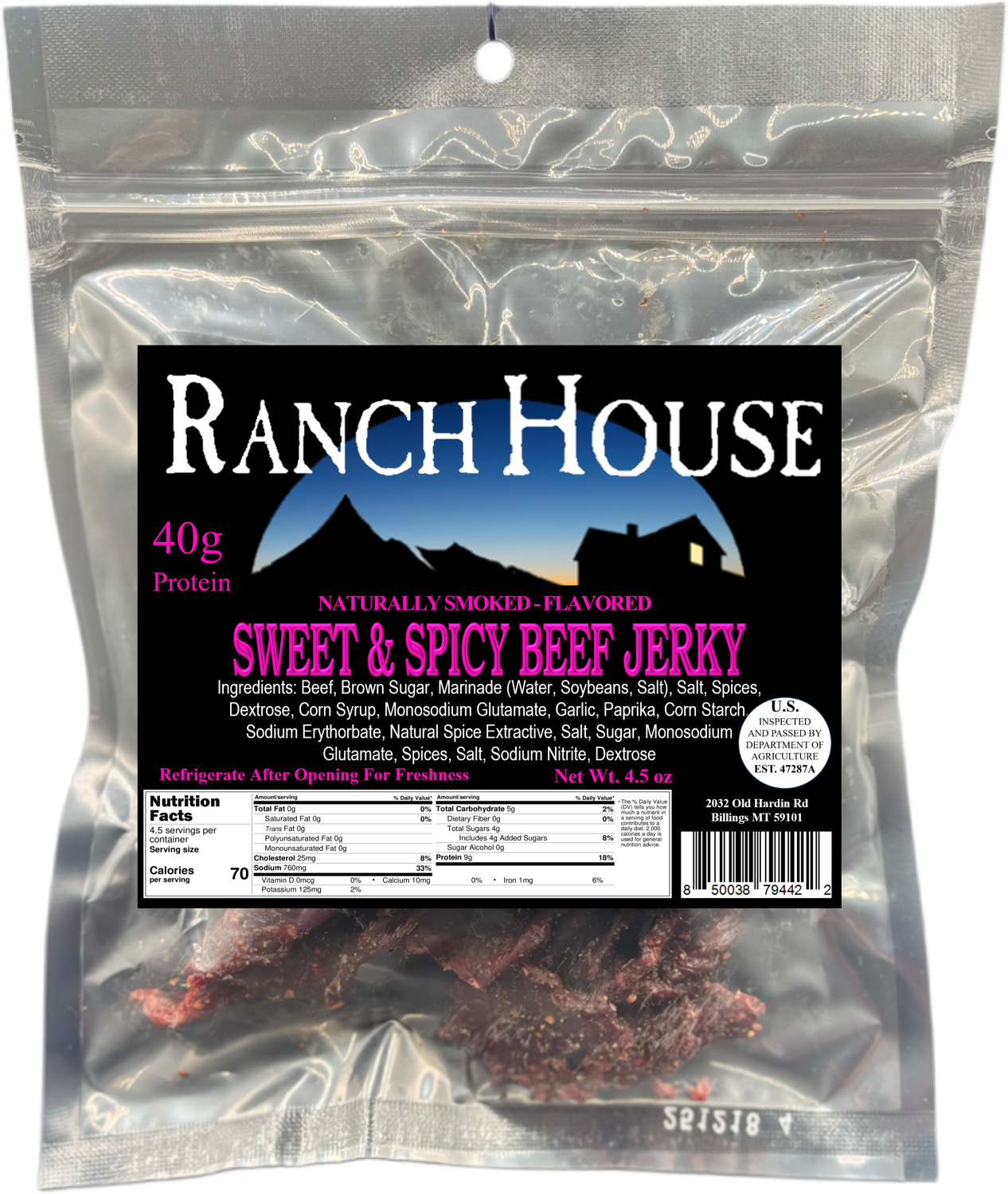 Sweet and Spicy Beef Jerky