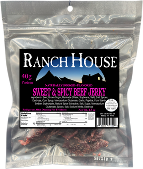 Sweet and Spicy Beef Jerky