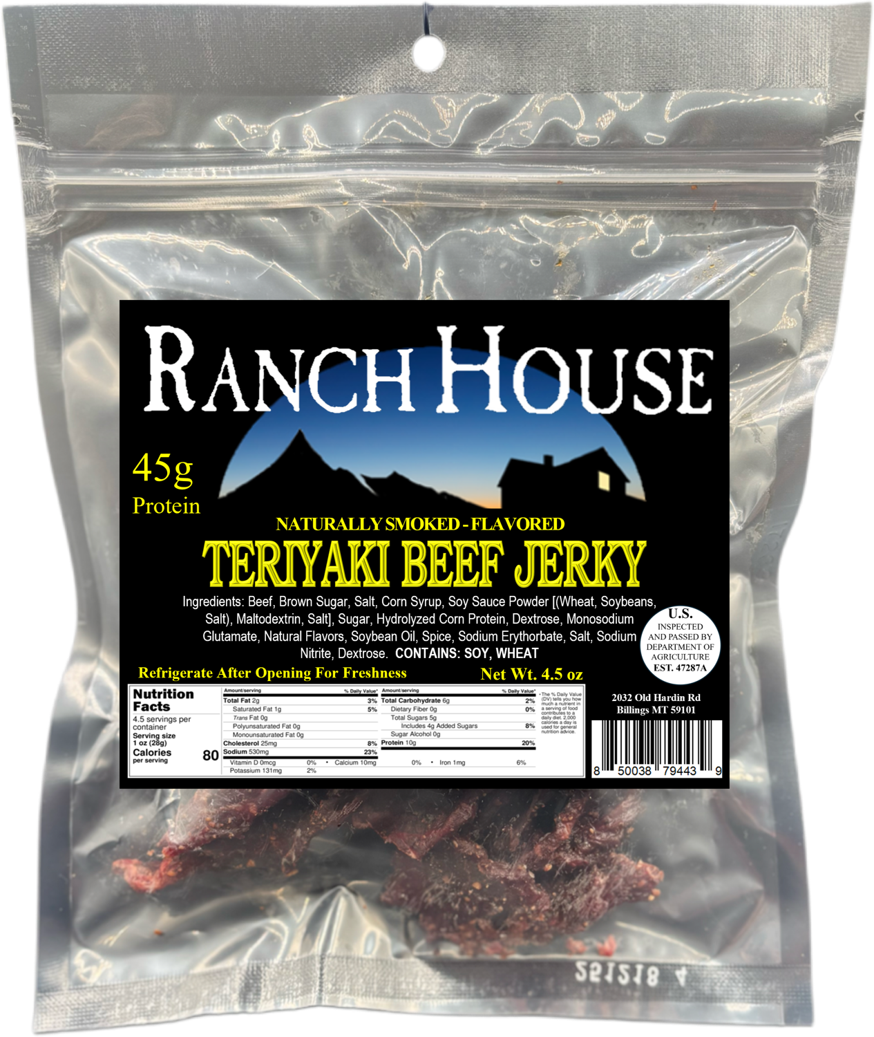 Teriyaki Beef Jerky