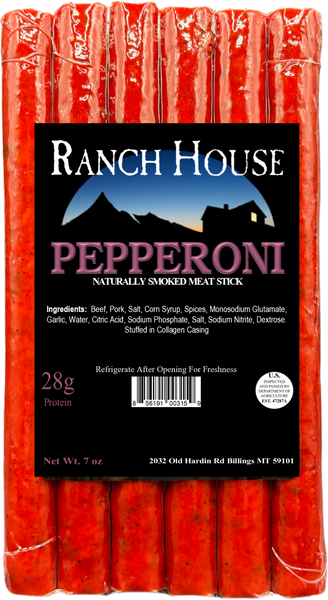 Pepperoni Snack Stick – Ranch House Meat Co.