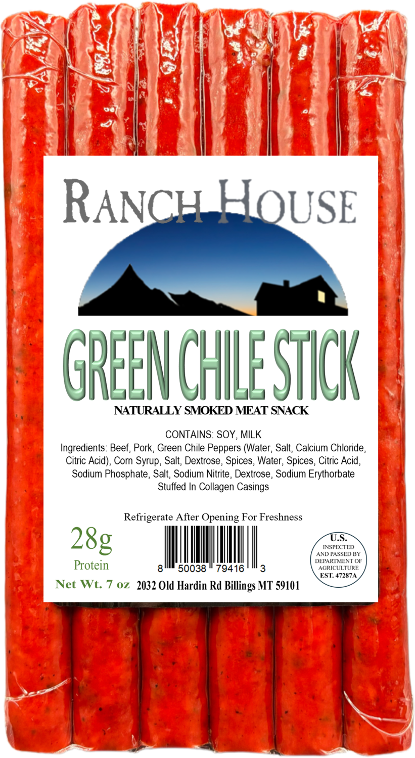 Green Chile Snack Stick