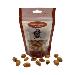 Smoked Bourbon Pistachios