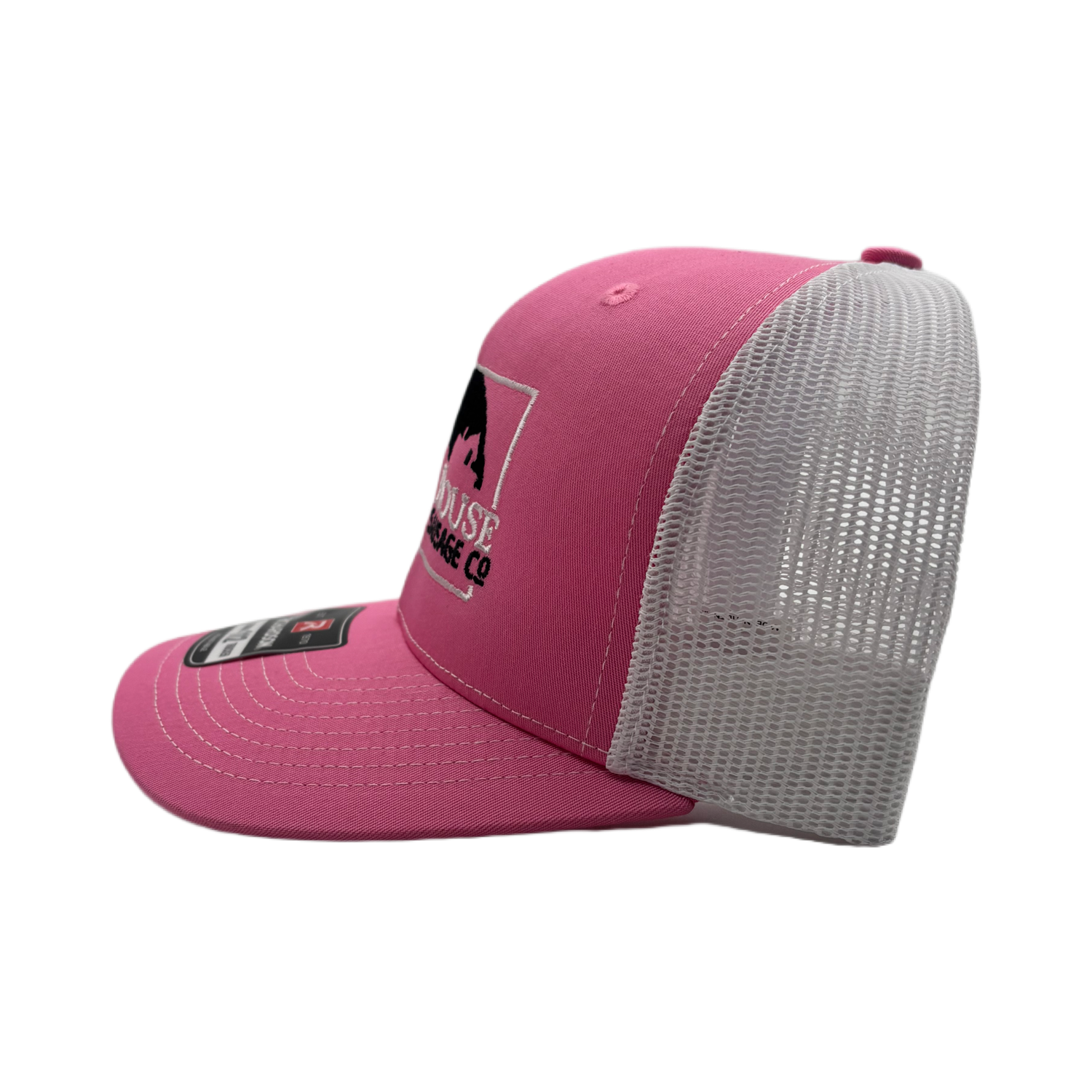Pink with White Hat