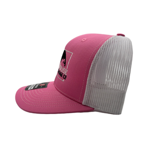 Pink with White Hat