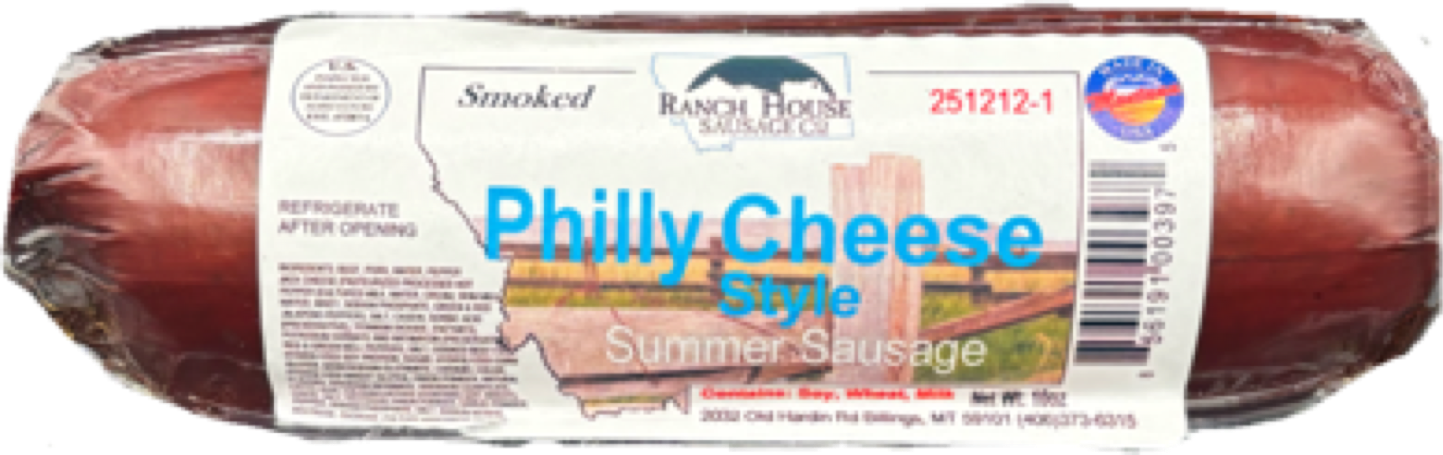 Philly Cheese Summer Sausage