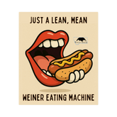 Lean, Mean Sticker