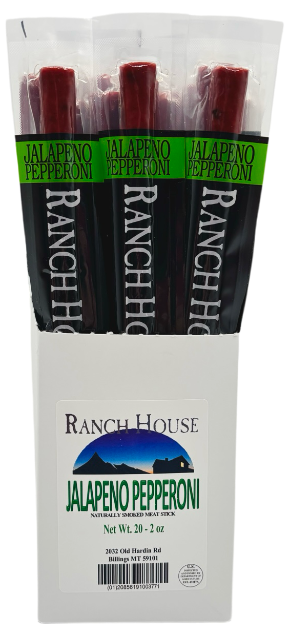 Jalapeno Pepperoni Snack Stick - 5 pack – Ranch House Meat Co.