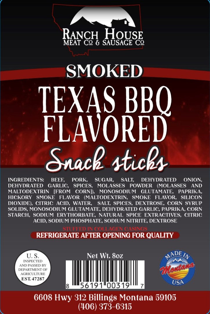 Texas BBQ Snack Stick